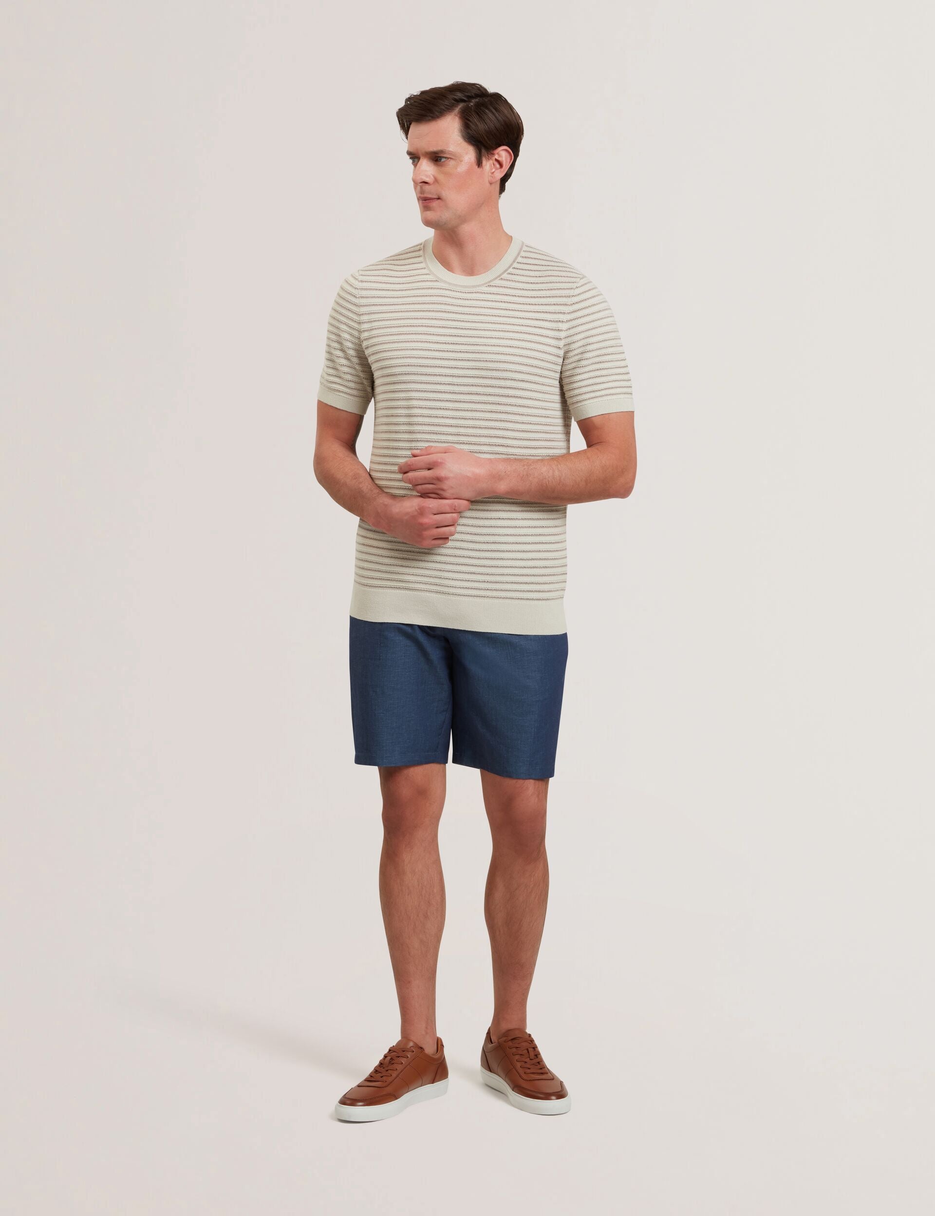 Ted Baker LAIN - Short Sleeve Textured T-Shirt