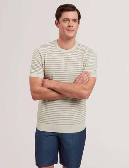 Ted Baker LAIN - Short Sleeve Textured T-Shirt