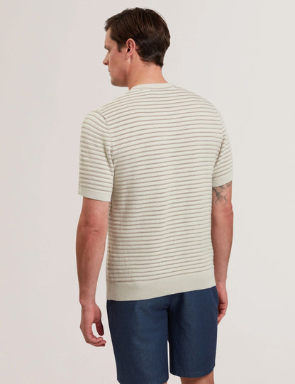 Ted Baker LAIN - Short Sleeve Textured T-Shirt