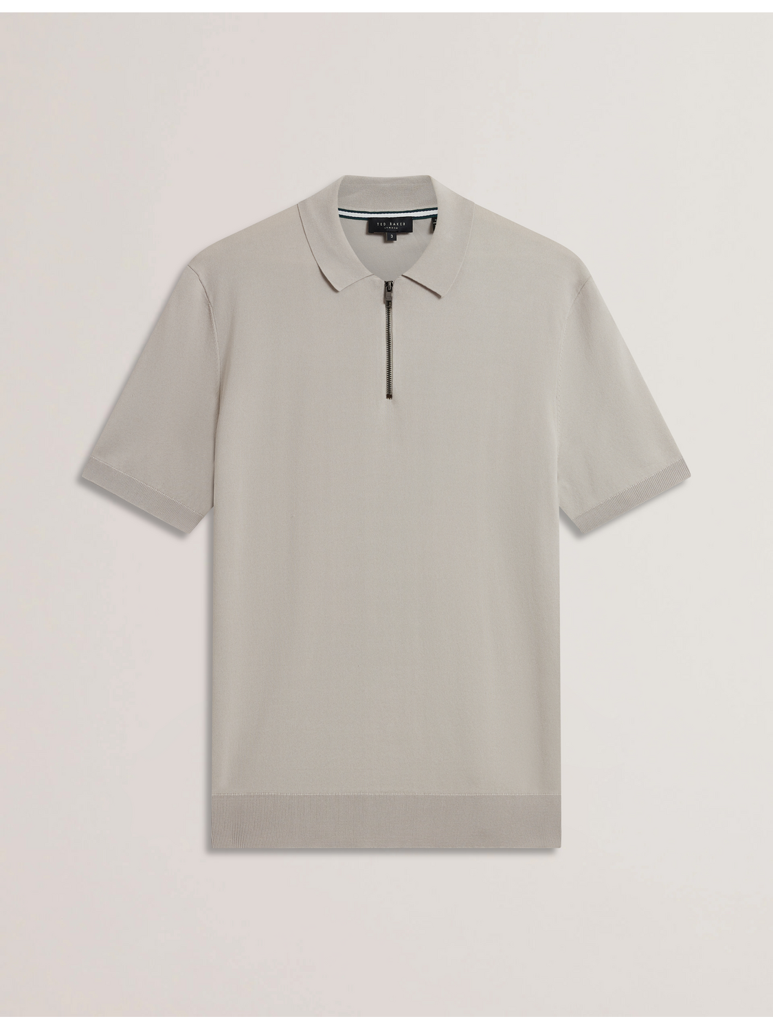 Ted Baker DALDIN - SS Rayon Zip Polo