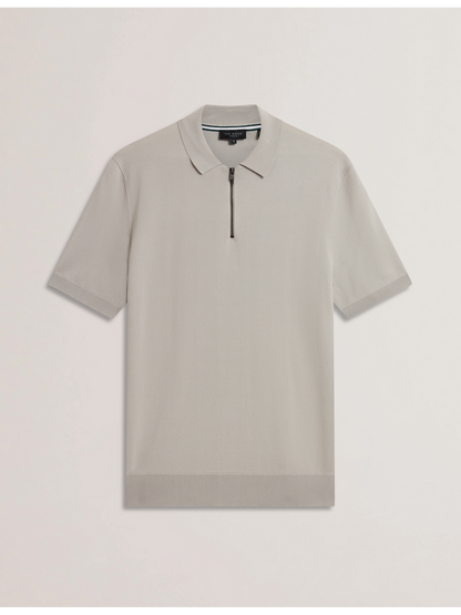 Ted Baker DALDIN - SS Rayon Zip Polo