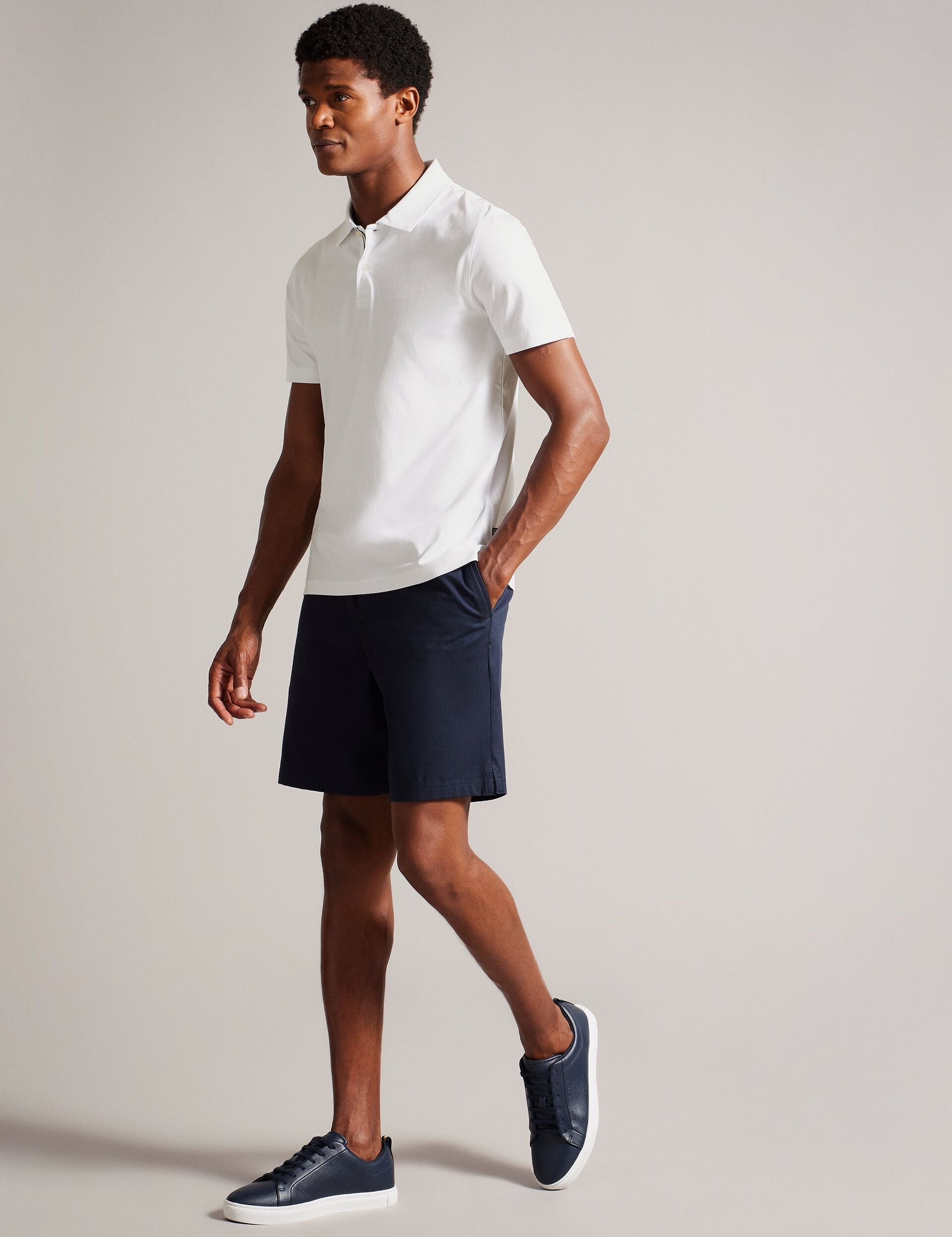 Ted Baker ZEITER - Slim Fit Pure Cotton Polo Shirt