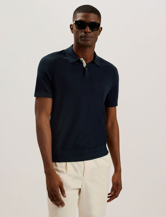Ted Baker PELTZ - SS Regular Silk Blend Polo