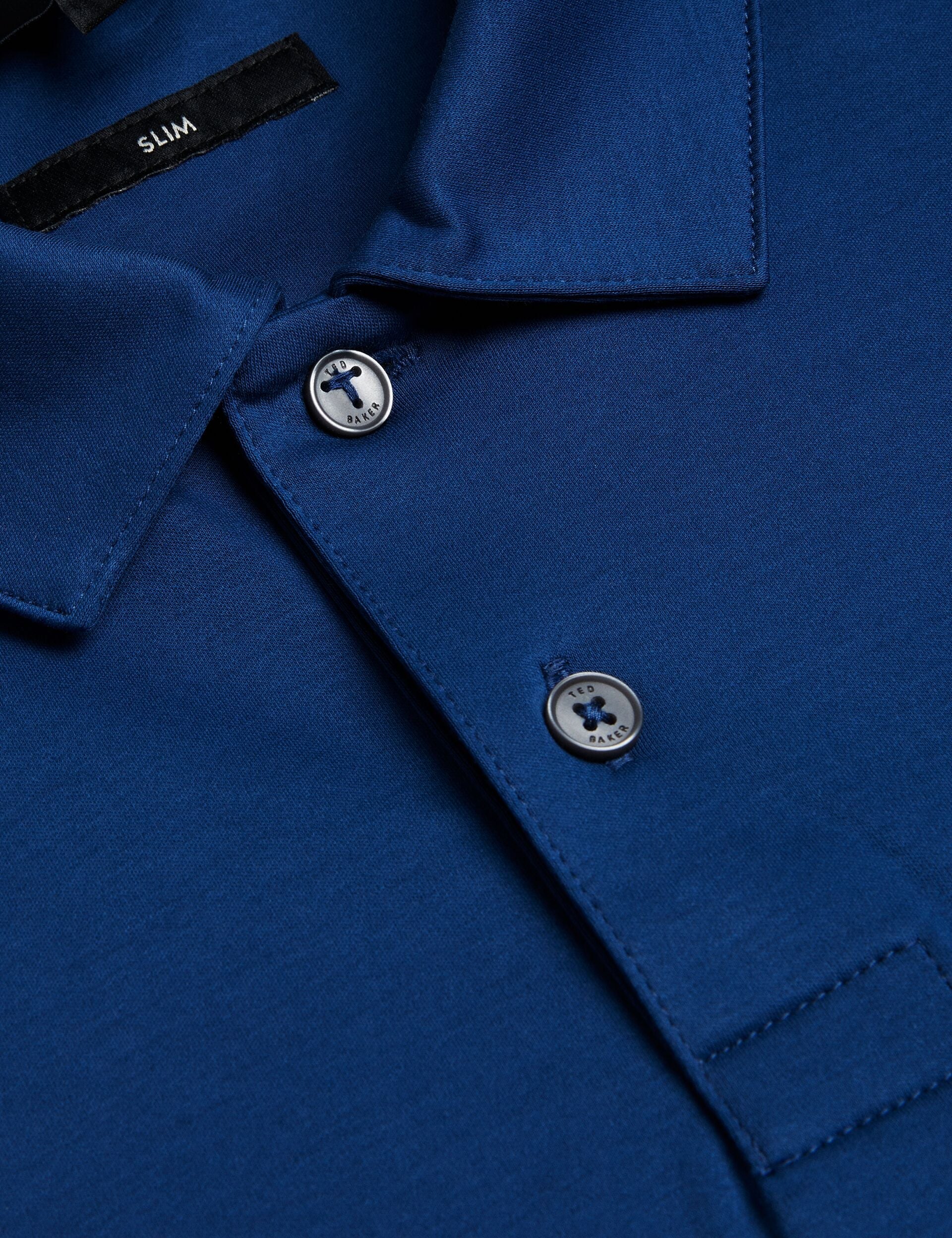 Ted Baker ZEITER - Slim Fit Pure Cotton Polo Shirt