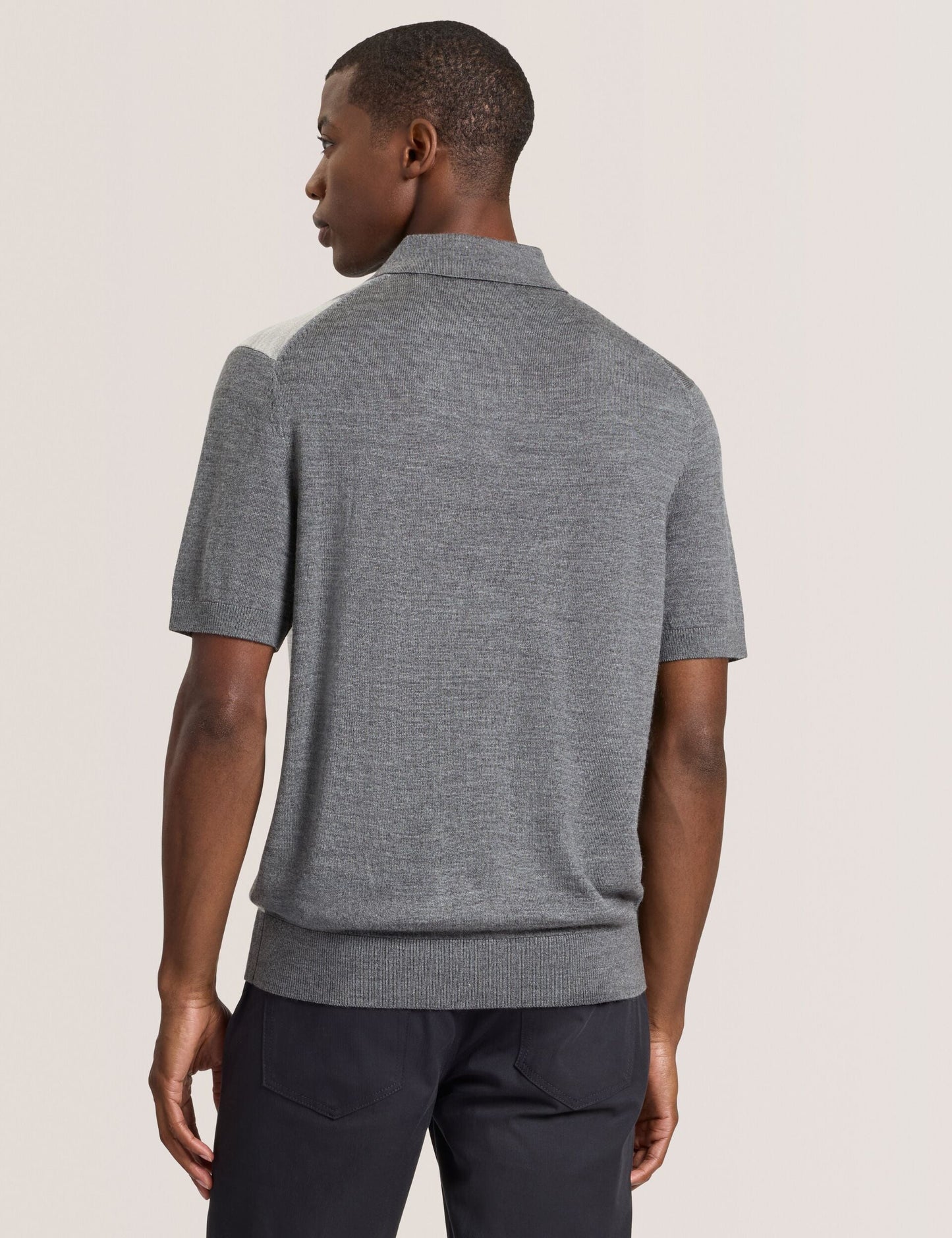 Ted Baker INTARSIA - Short Sleeve Sweater Polo
