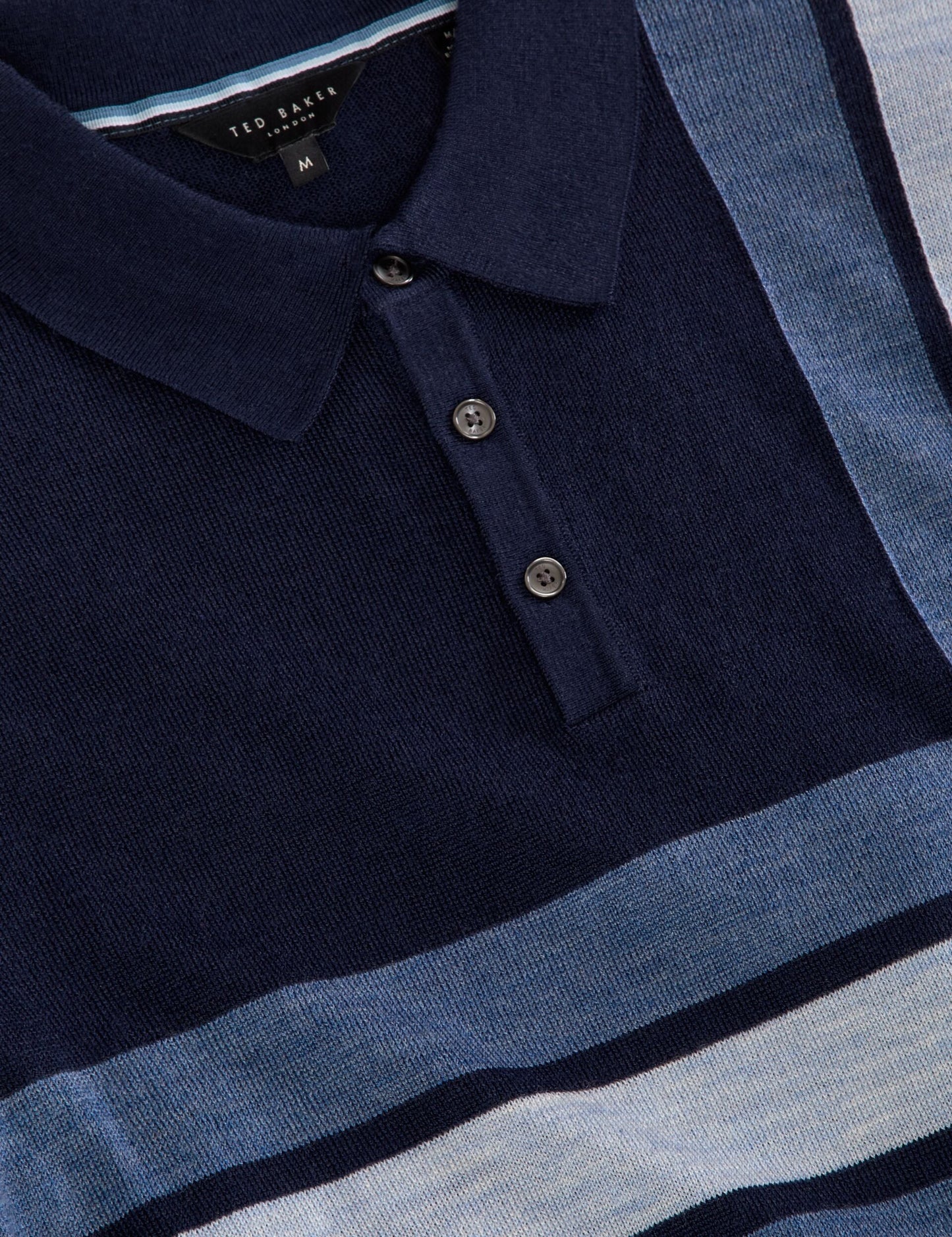 Ted Baker INTARSIA - Short Sleeve Sweater Polo
