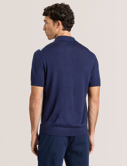 Ted Baker INTARSIA - Short Sleeve Sweater Polo