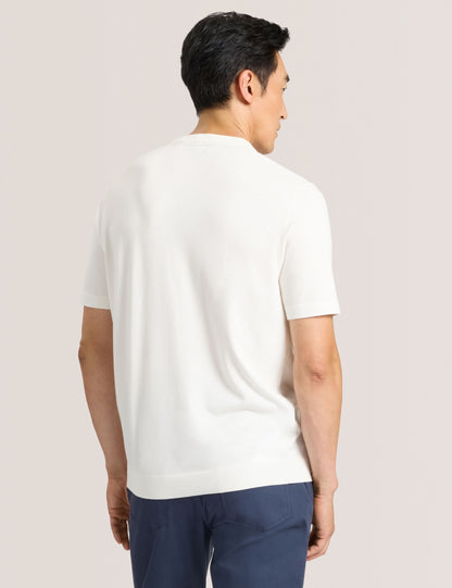 Ted Baker MODERN VISCOSE BLEND CREW - Egret