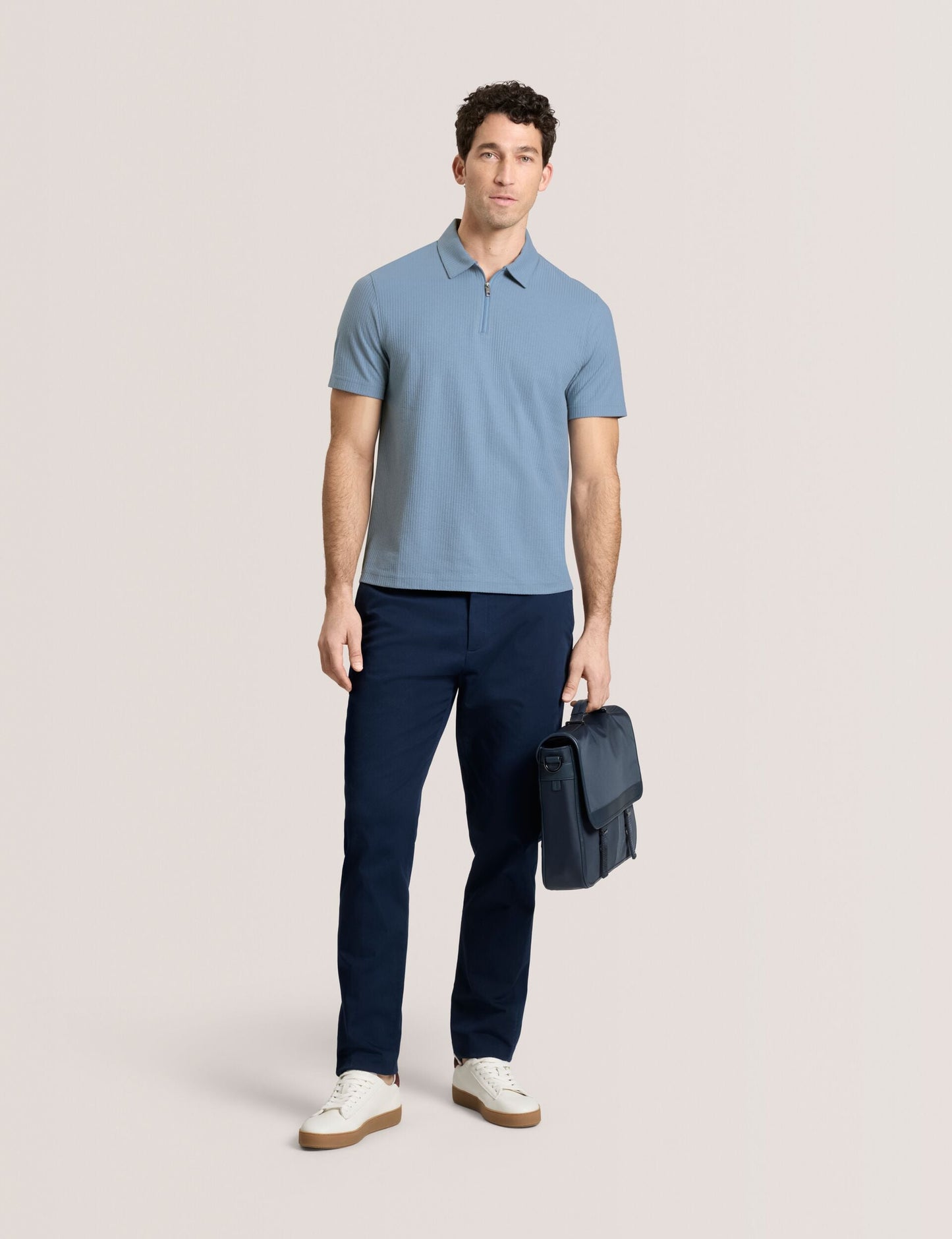 Ted Baker RIB ZIP POLO
