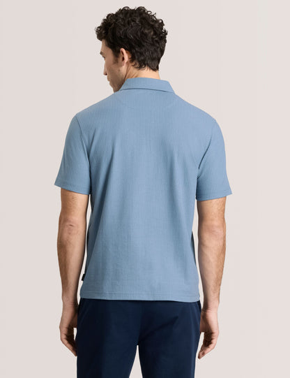 Ted Baker RIB ZIP POLO