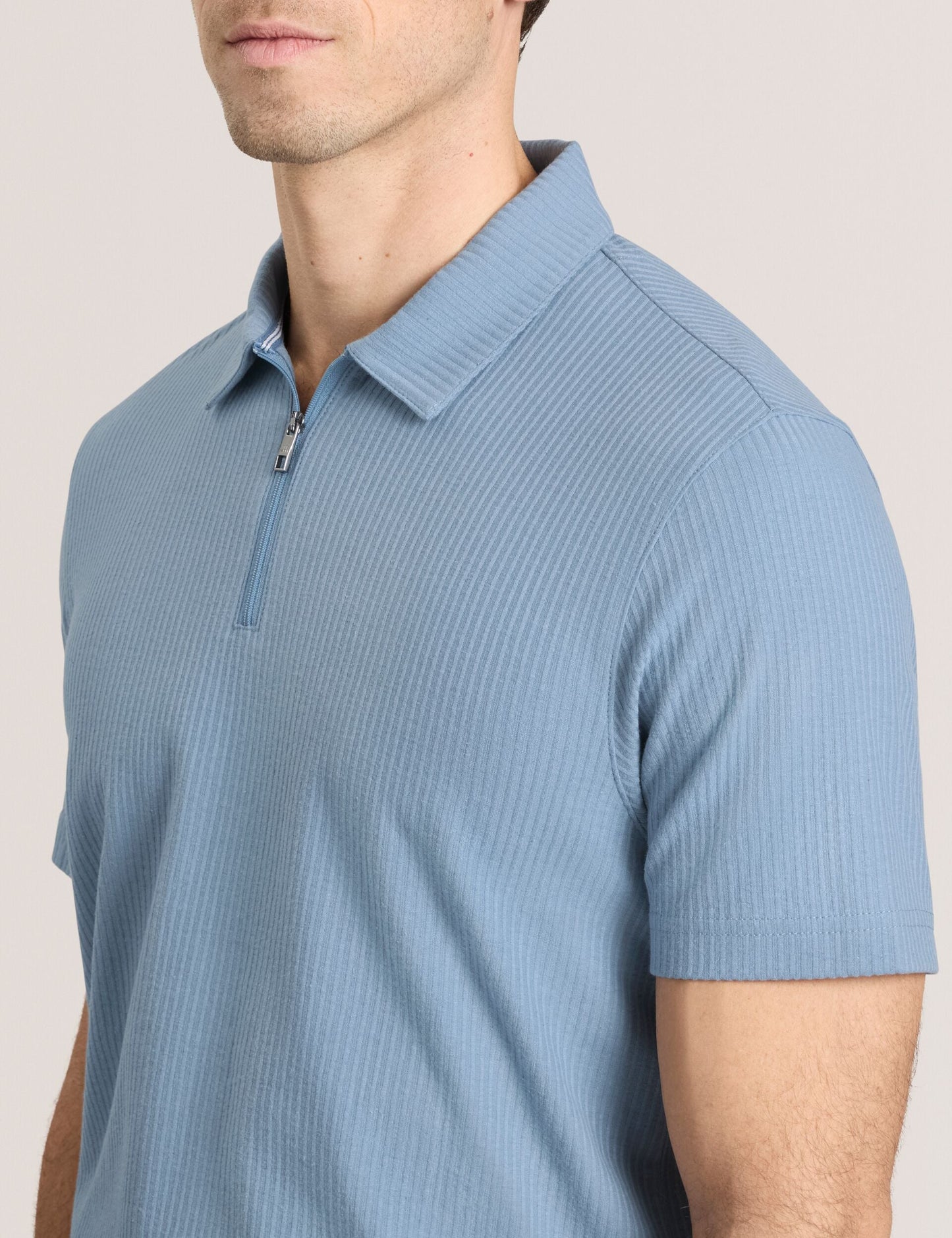 Ted Baker RIB ZIP POLO