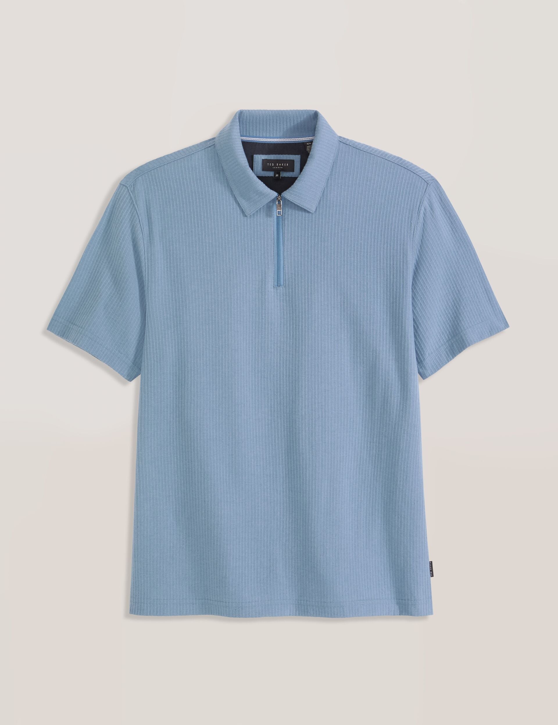 Ted Baker RIB ZIP POLO