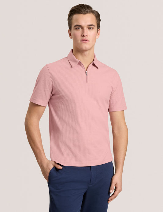 Ted Baker RIB ZIP POLO