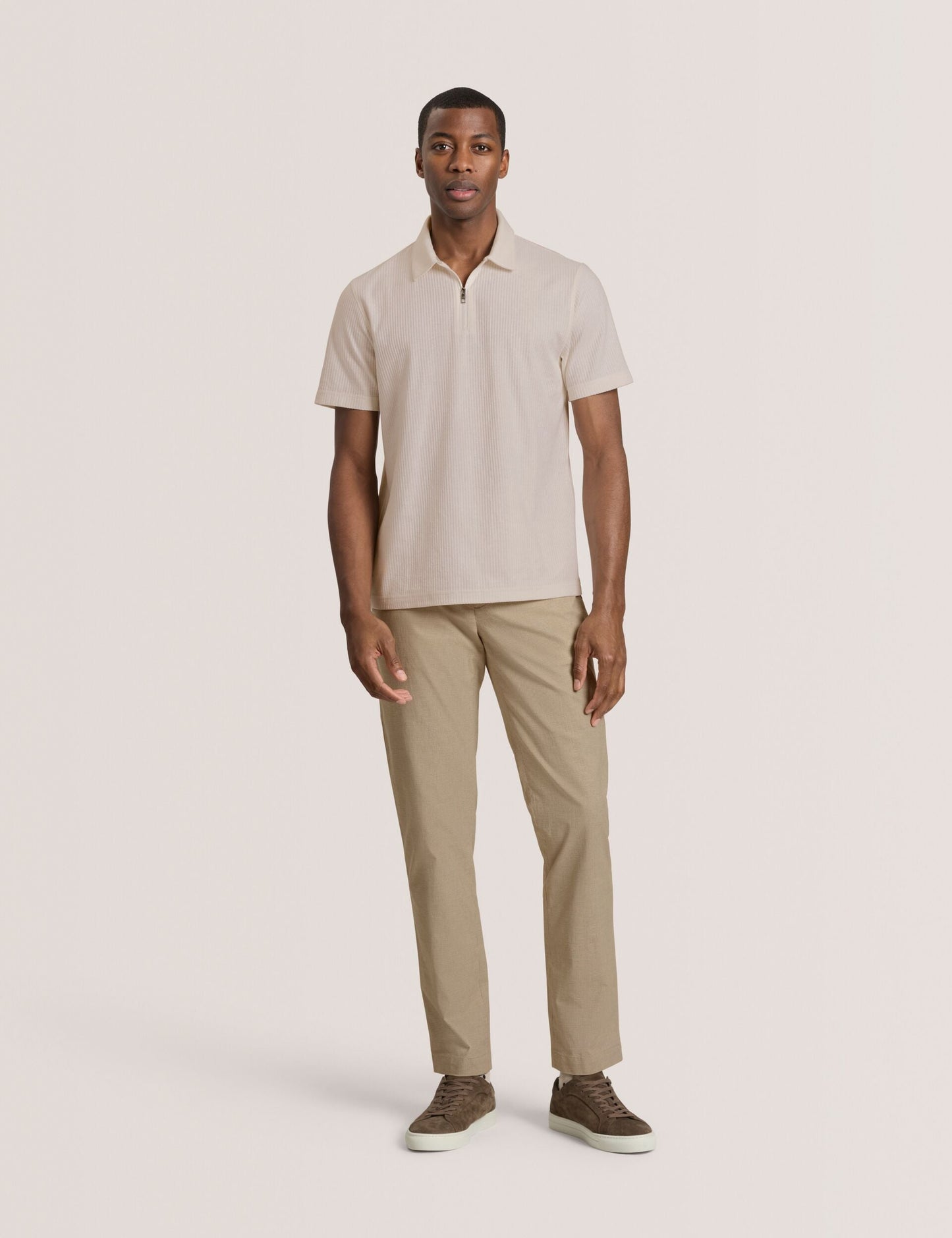 Ted Baker RIB ZIP POLO