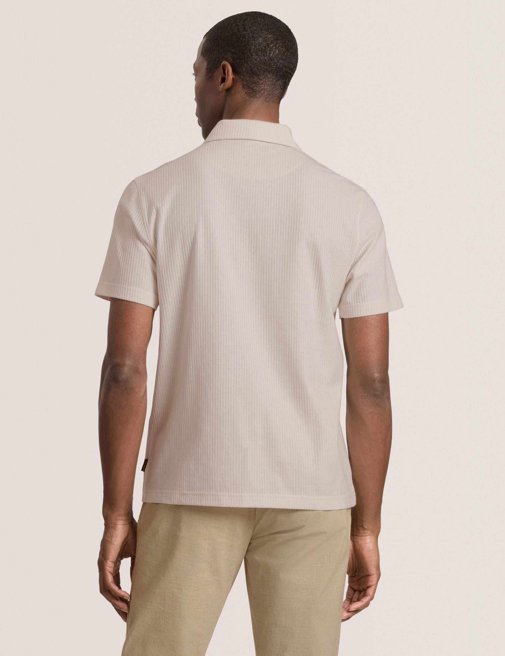 Ted Baker RIB ZIP POLO