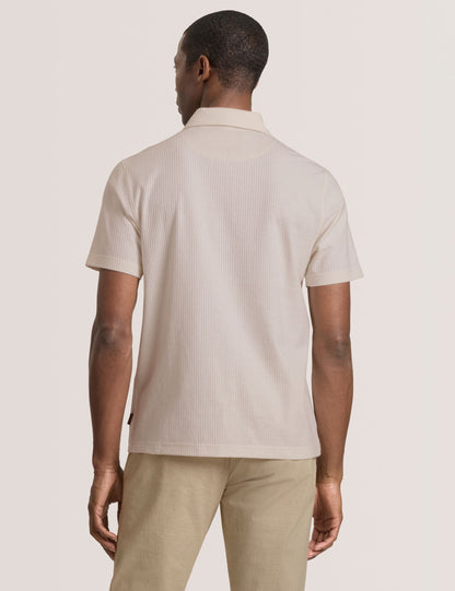 Ted Baker RIB ZIP POLO