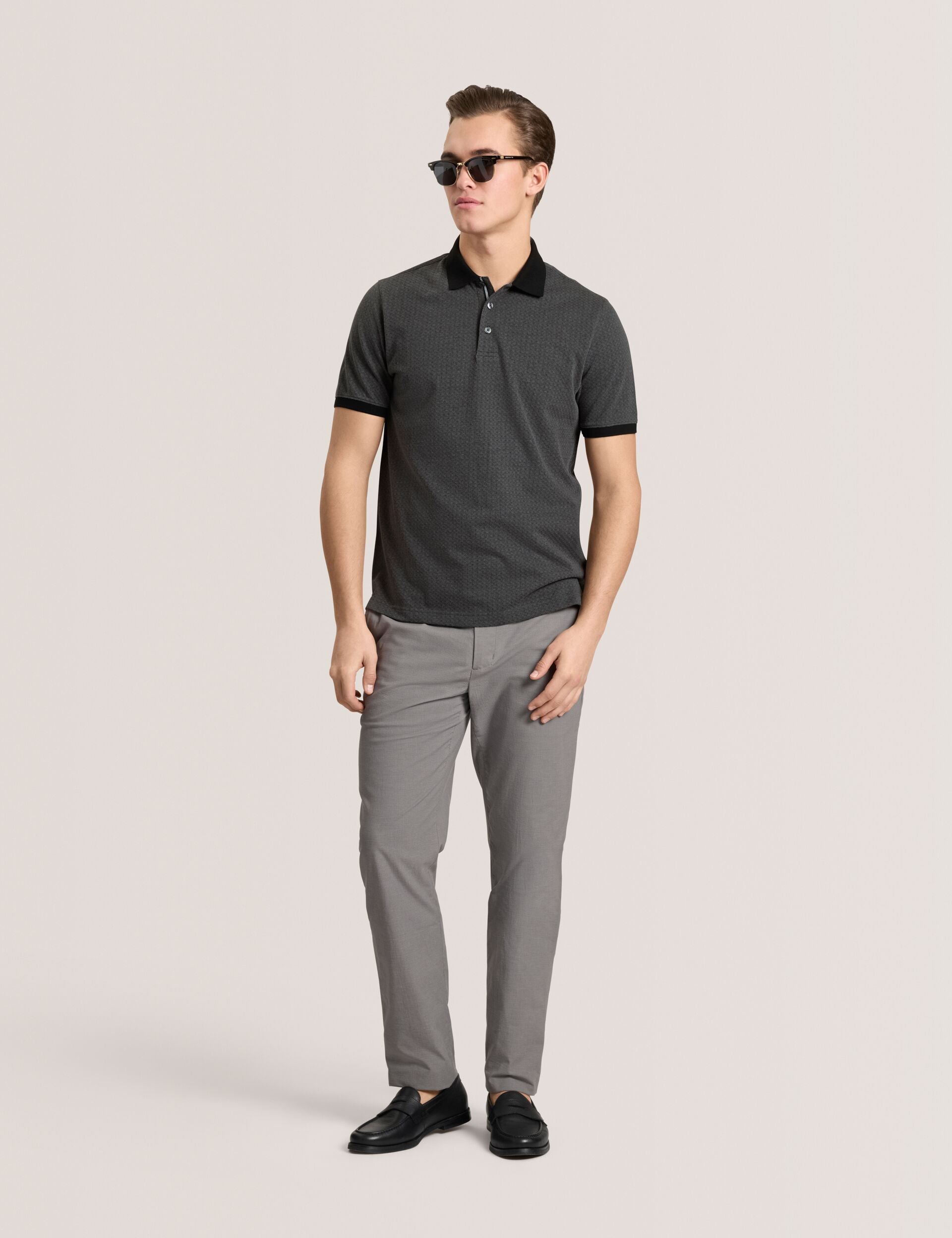 Ted Baker RIB ZIP POLO