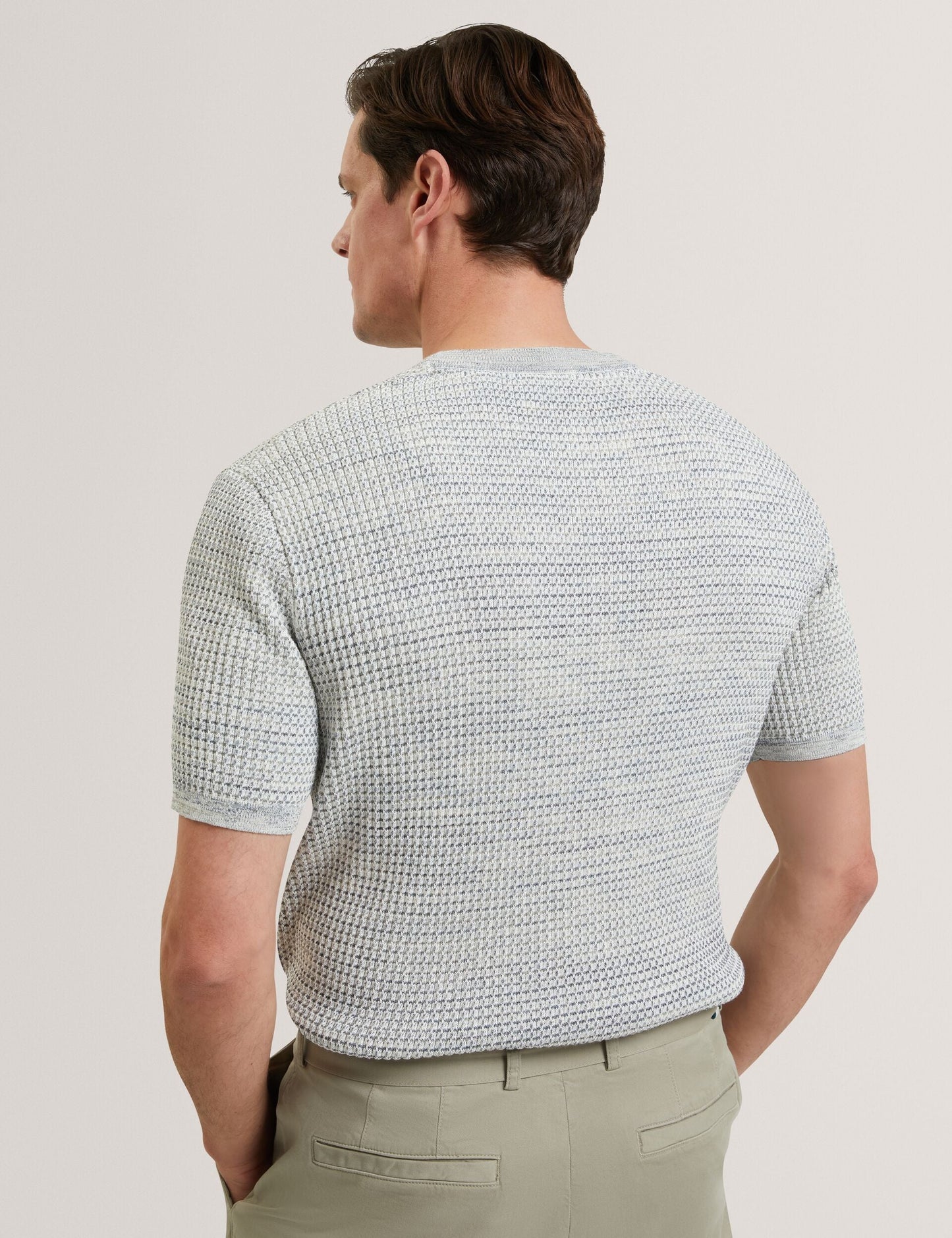 Ted Baker KELEPA - Short Sleeve Relaxed Fit Textured Knit T-Shirt