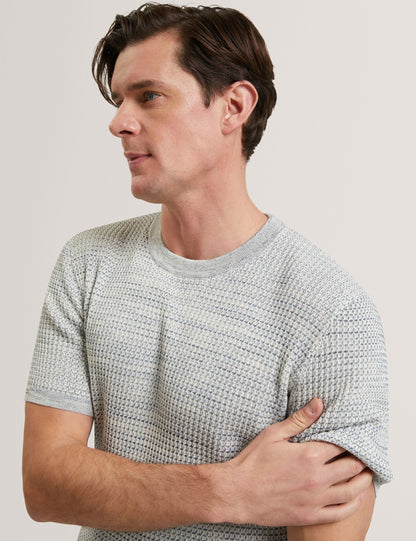 Ted Baker KELEPA - Short Sleeve Relaxed Fit Textured Knit T-Shirt