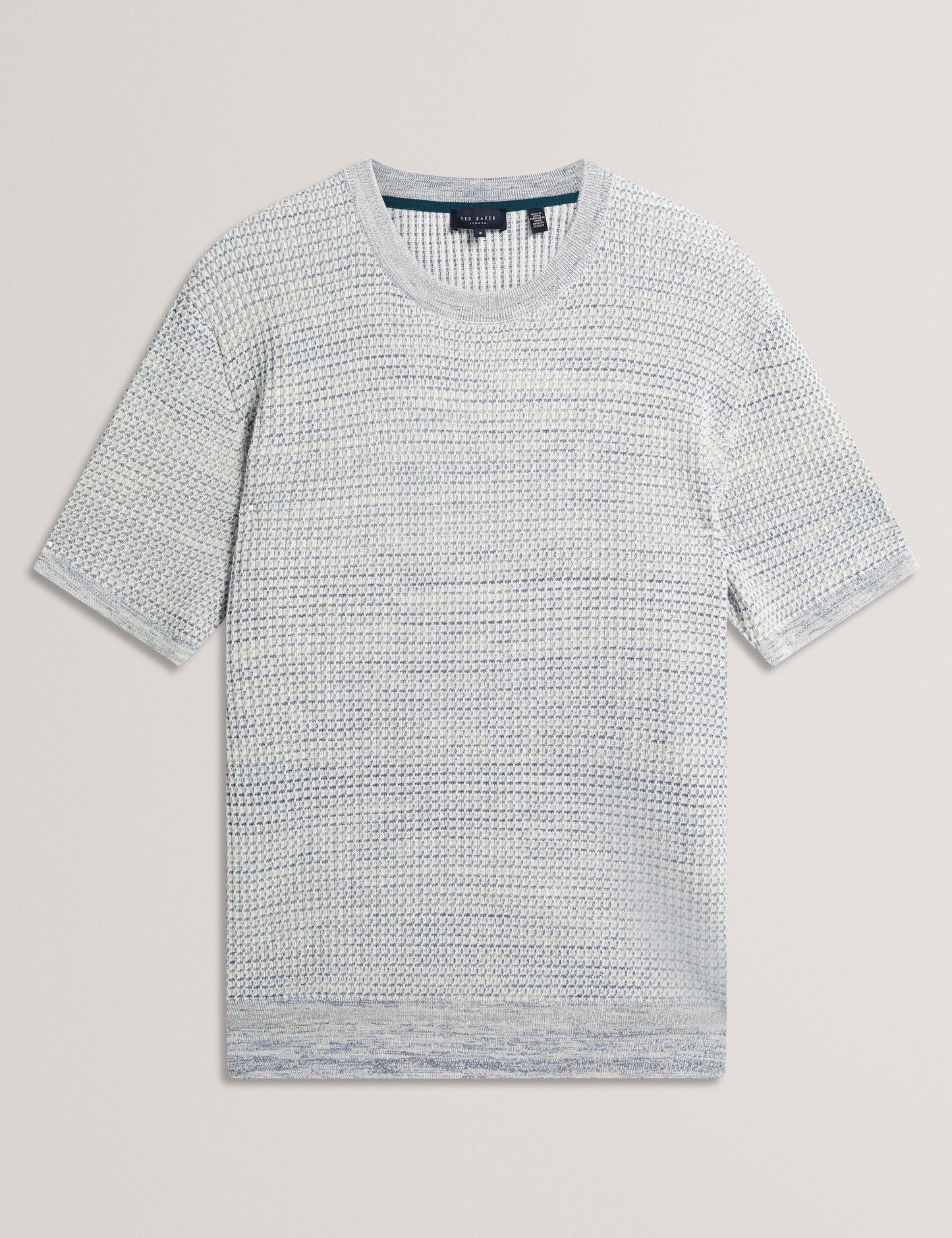 Ted Baker KELEPA - Short Sleeve Relaxed Fit Textured Knit T-Shirt