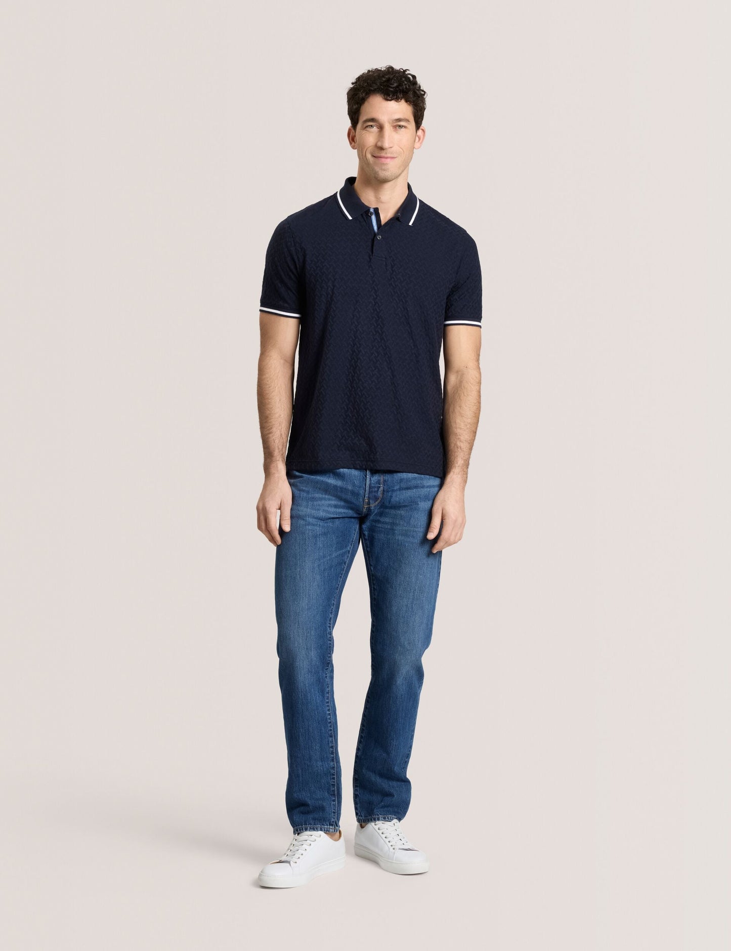 Ted Baker TEXTURE POLO - Button Up Polo