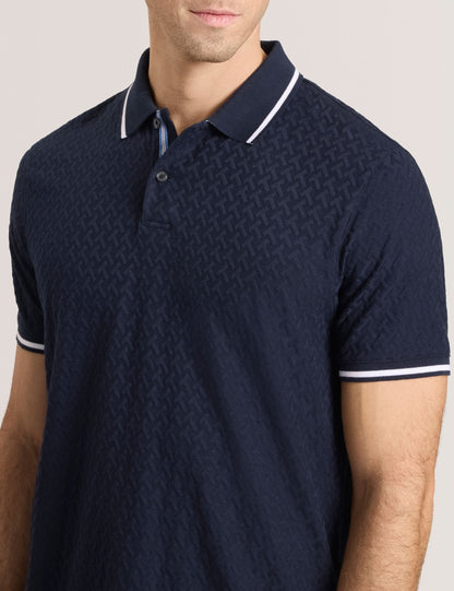Ted Baker TEXTURE POLO - Button Up Polo