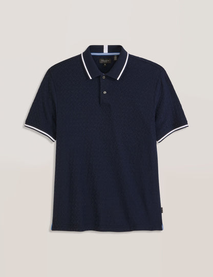 Ted Baker TEXTURE POLO - Button Up Polo