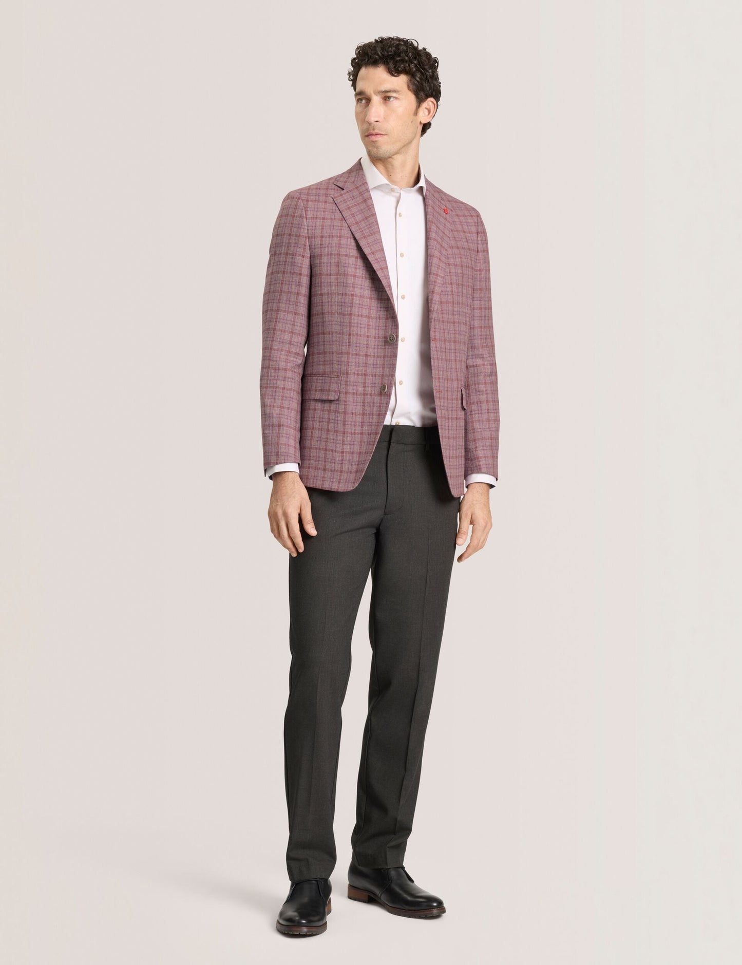 Ted Baker WINFRED Plaid Silk Blend Woven Blazer