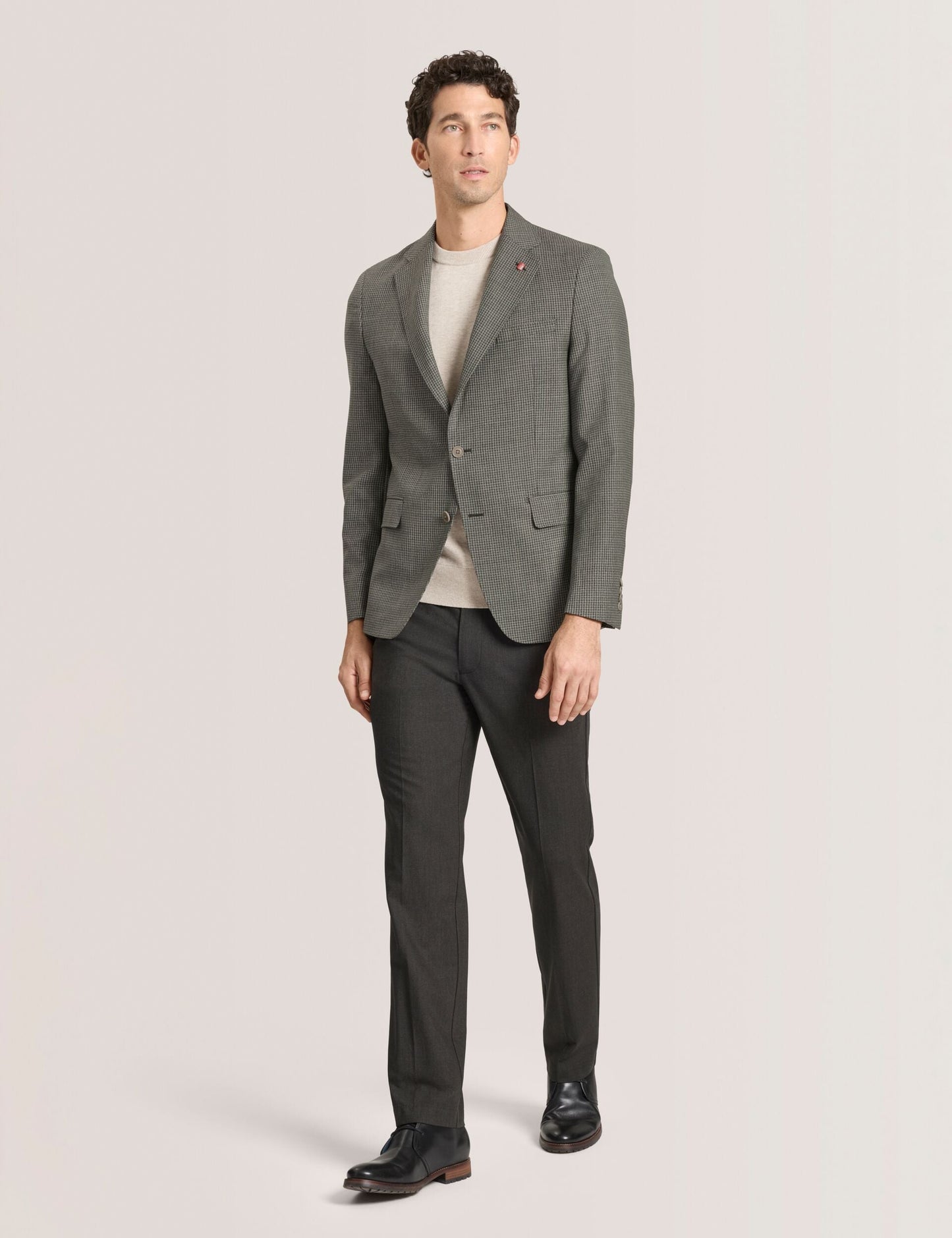 Ted Baker WINFRED Mini Check Wool Modern Fit Suit Jacket