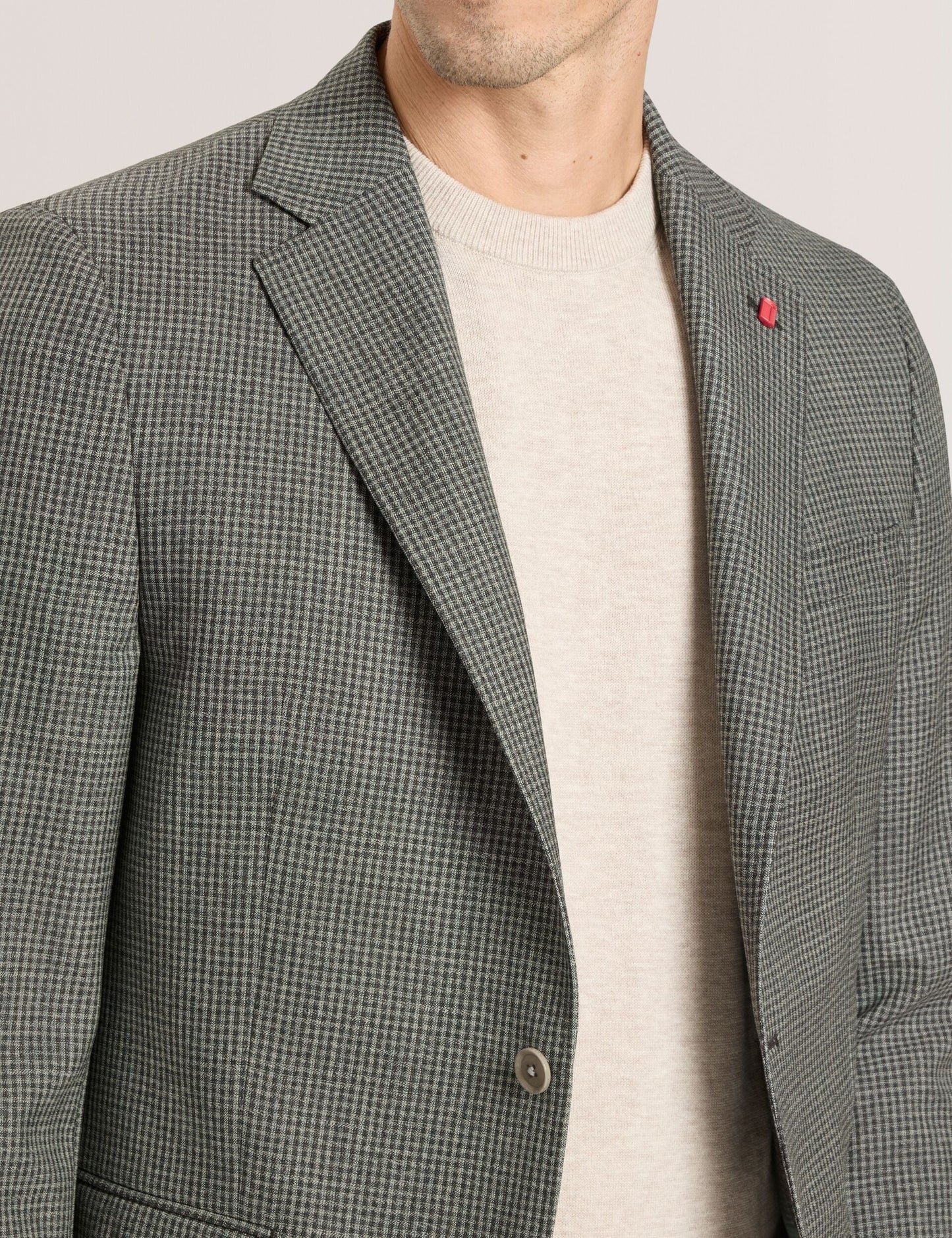 Ted Baker WINFRED Mini Check Wool Modern Fit Suit Jacket