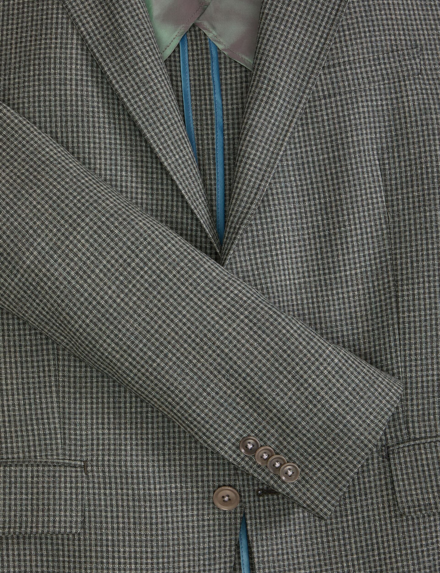 Ted Baker WINFRED Mini Check Wool Modern Fit Suit Jacket