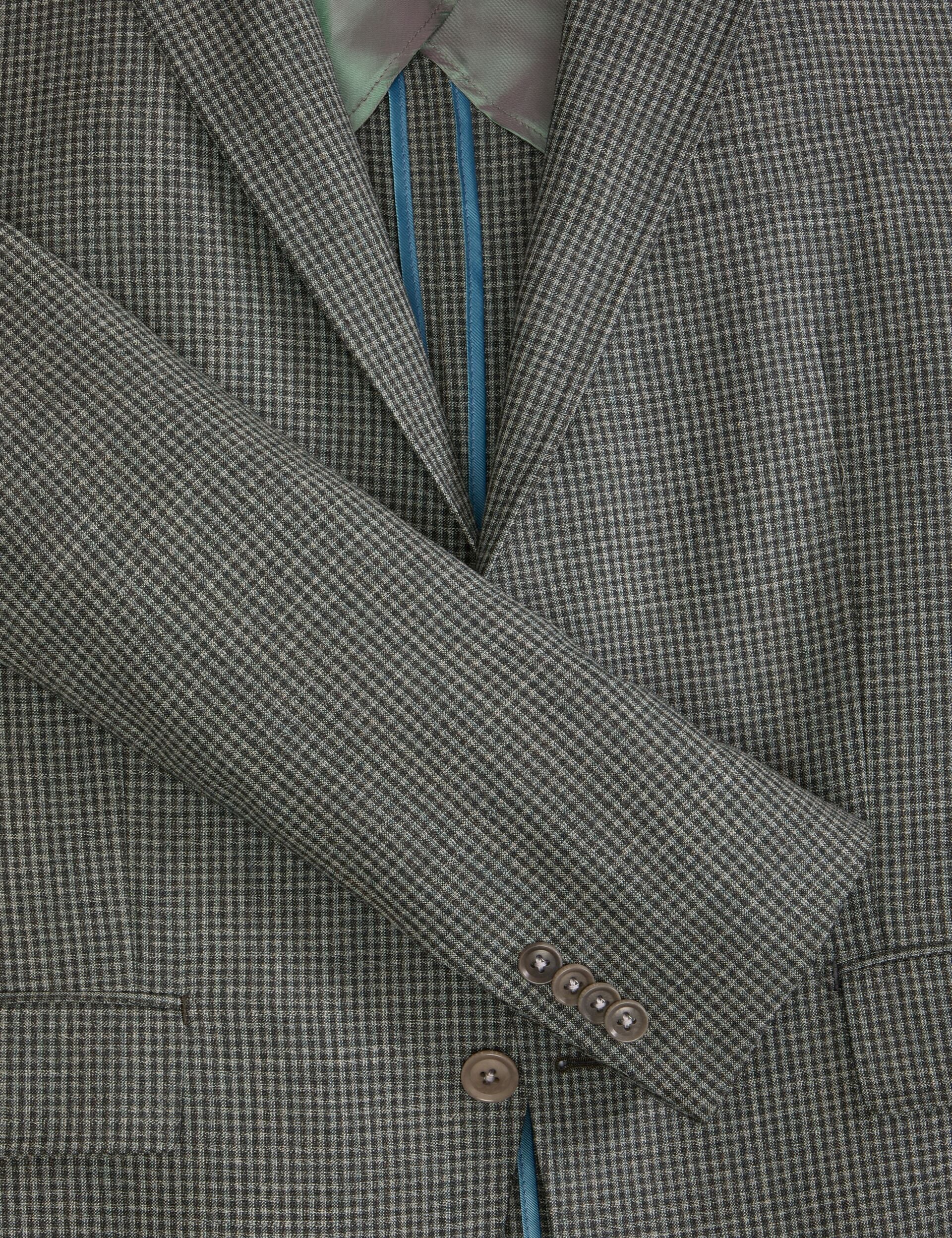 Ted Baker WINFRED Mini Check Wool Modern Fit Suit Jacket