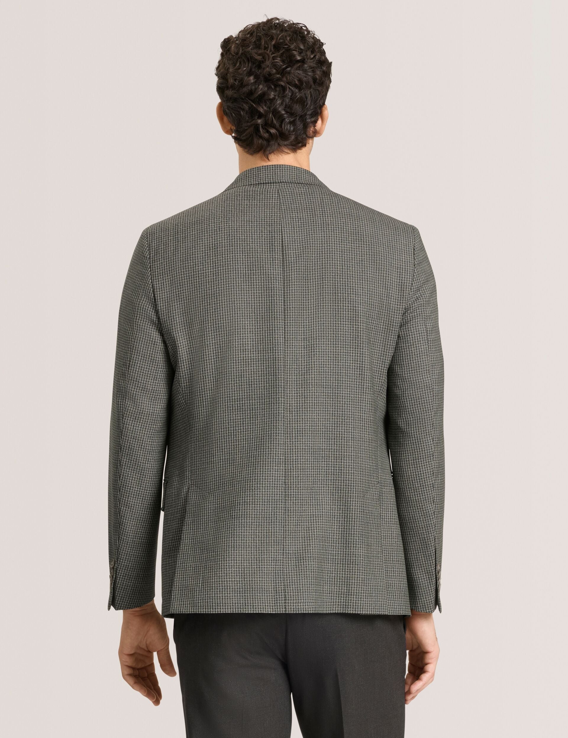 Ted Baker WINFRED Mini Check Wool Modern Fit Suit Jacket