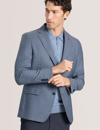 Ted Baker WINFRED Plaid Woven Texture Tailored Blazer