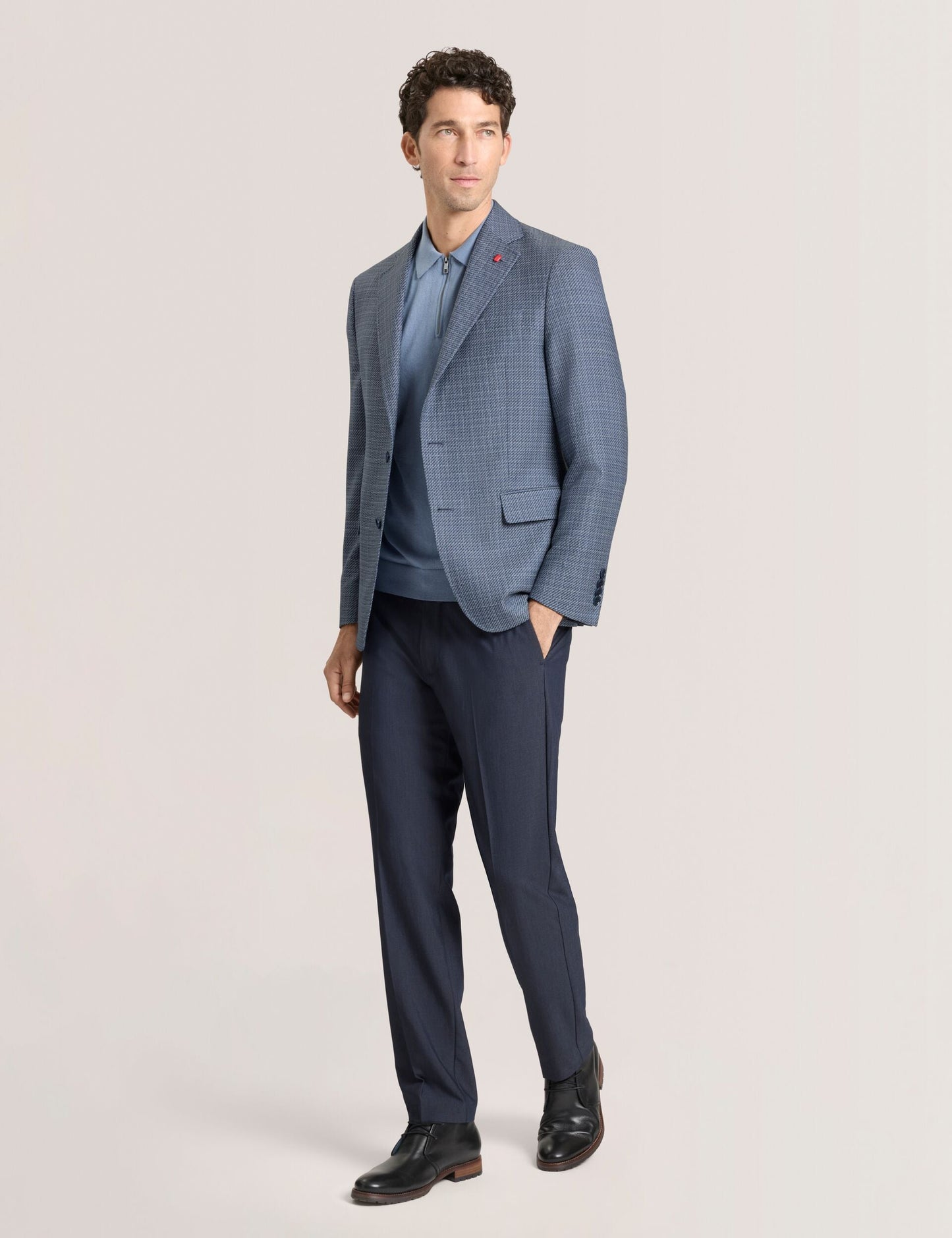 Ted Baker WINFRED Plaid Woven Texture Tailored Blazer