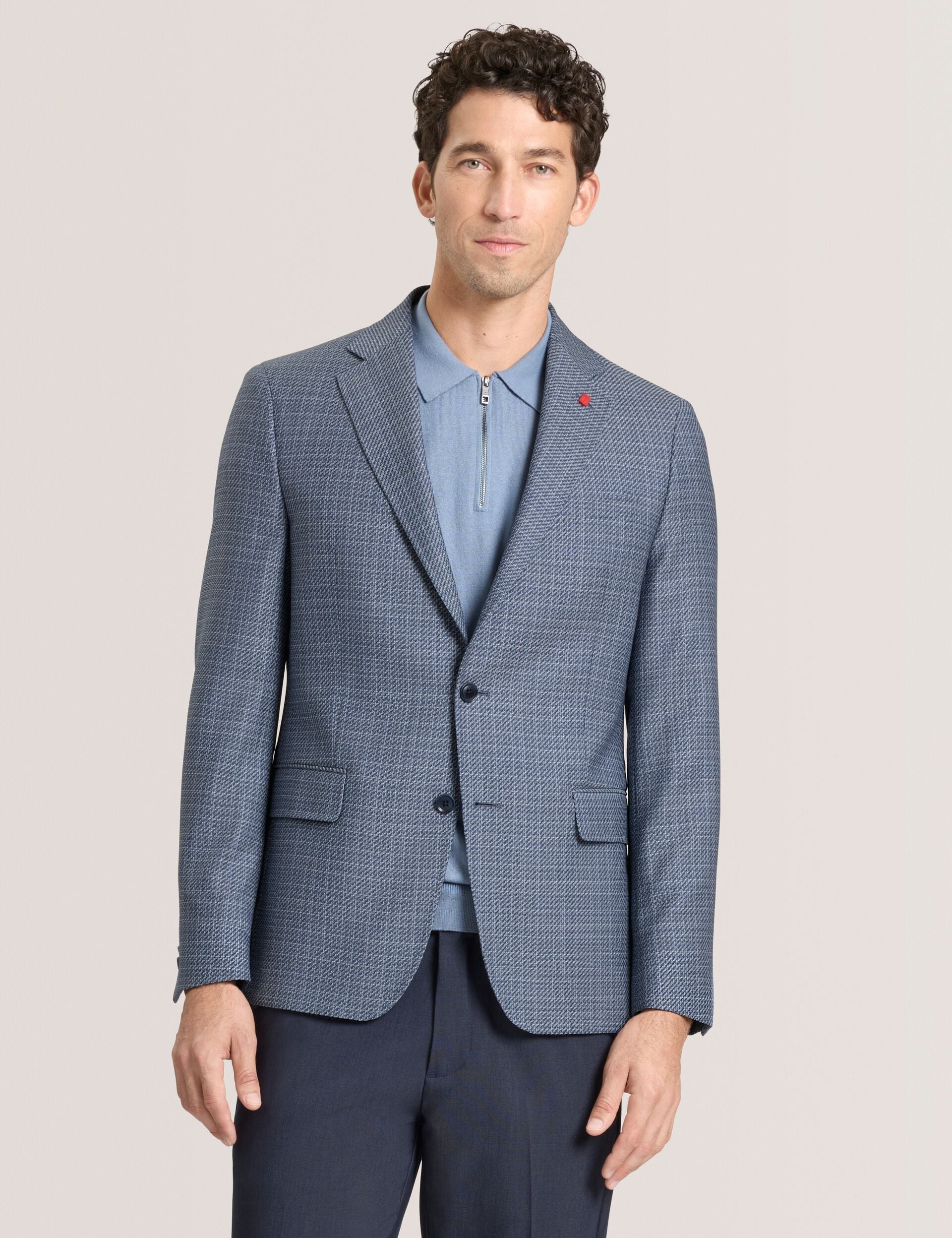 Ted Baker WINFRED Plaid Woven Texture Tailored Blazer