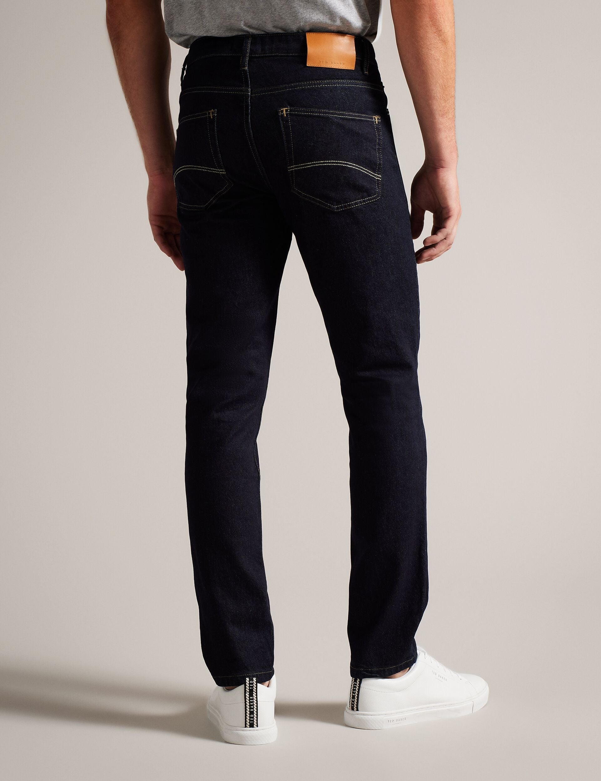 Ted Baker SLIM FIT STRETCH JEAN - Dk-Blue