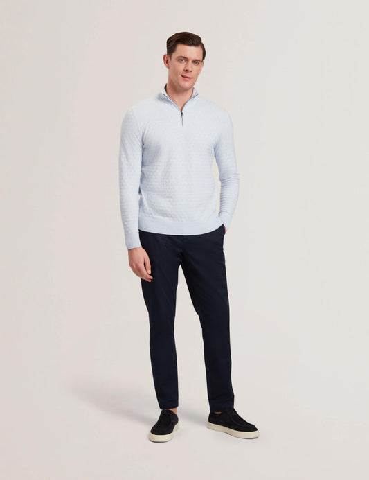 Ted Baker KURNLE - T Knit Half Zip Funnel Neck Jumper