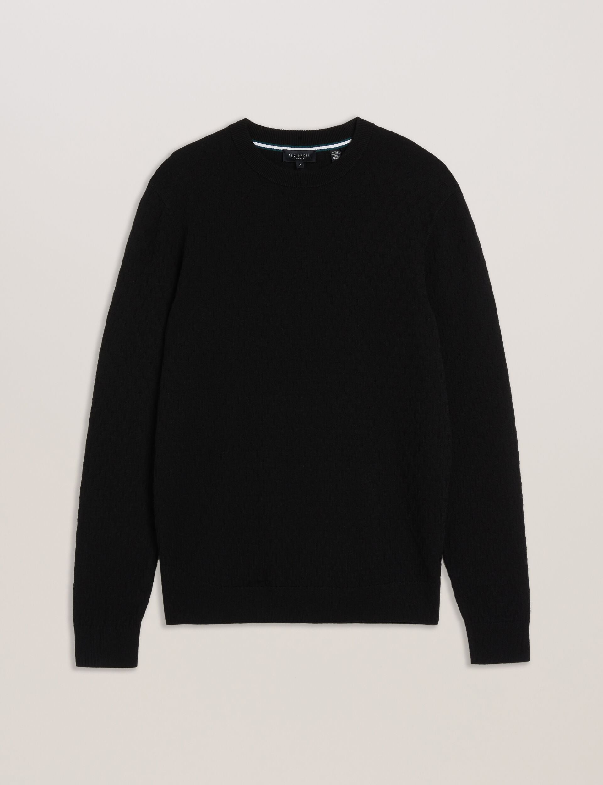 Ted Baker LOUNG - Textured T Knit Crew Neck Jumper