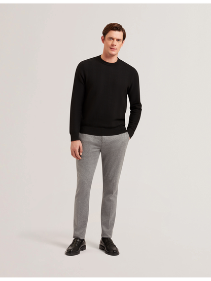 Ted Baker JAMALS - Herringbone Knit Crew Neck Sweater