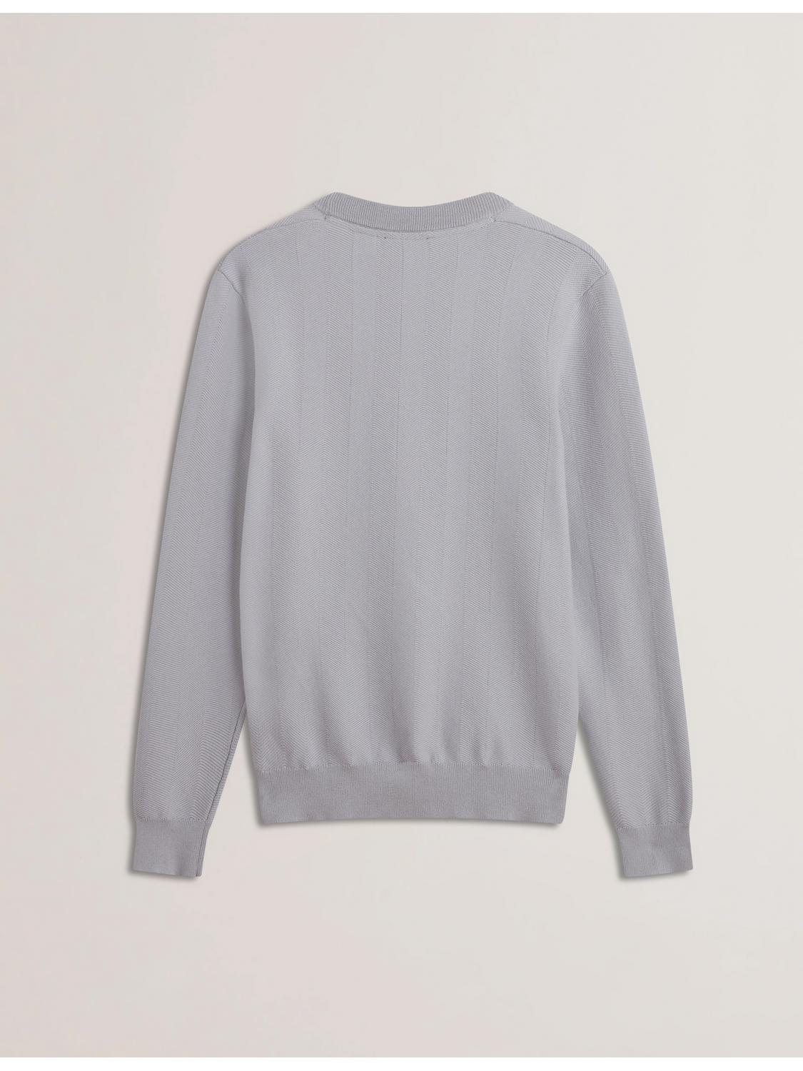 Ted Baker JAMALS - Herringbone Knit Crew Neck Sweater