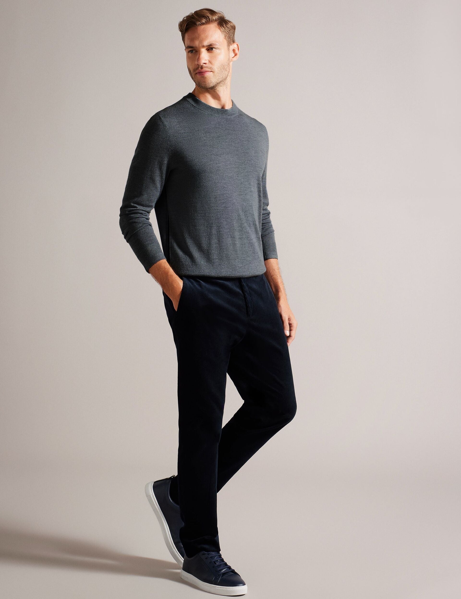 Ted Baker CARNBY - Pure Wool Crew Neck Jumper