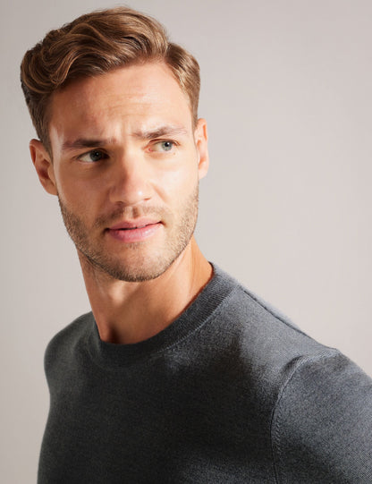 Ted Baker CARNBY - Pure Wool Crew Neck Jumper