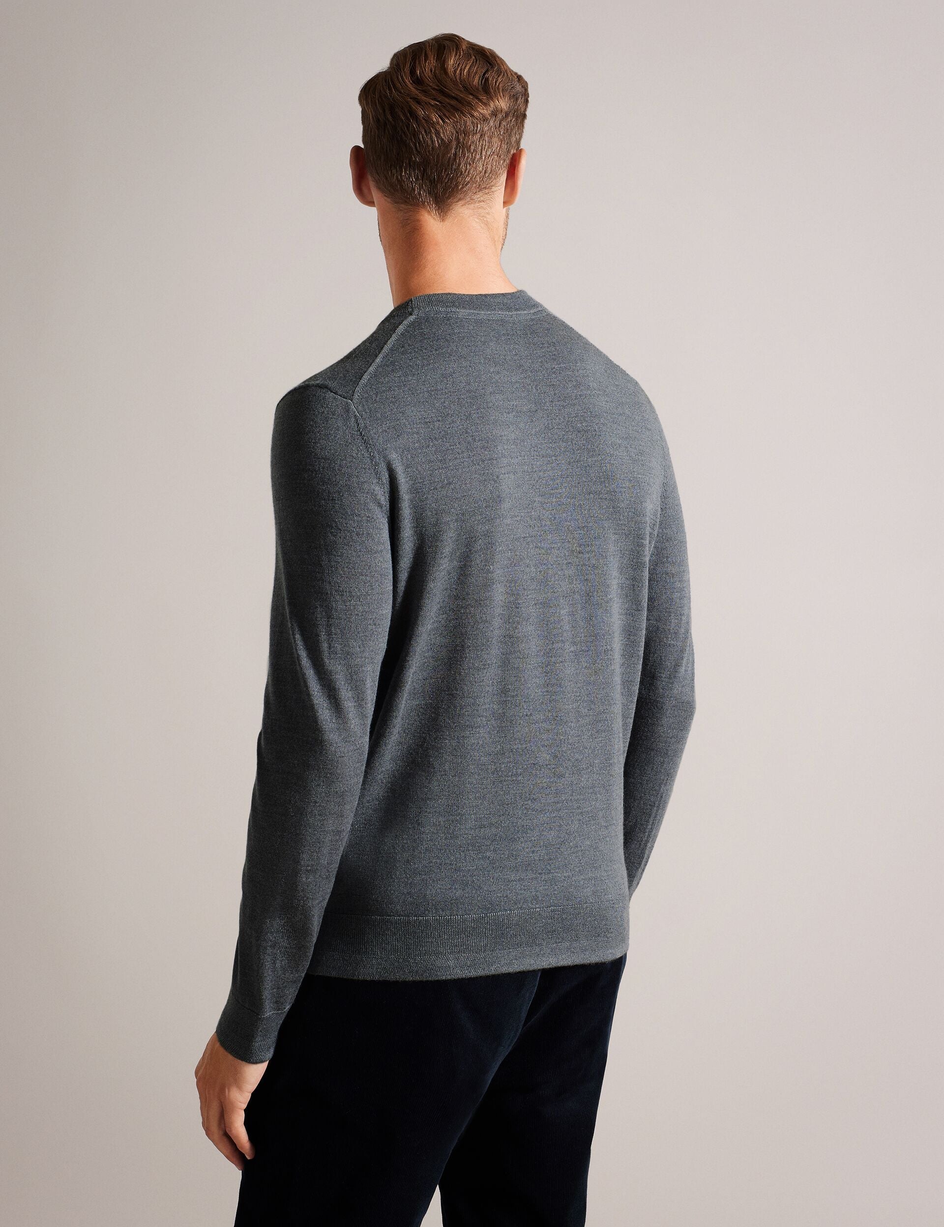 Ted Baker CARNBY - Pure Wool Crew Neck Jumper