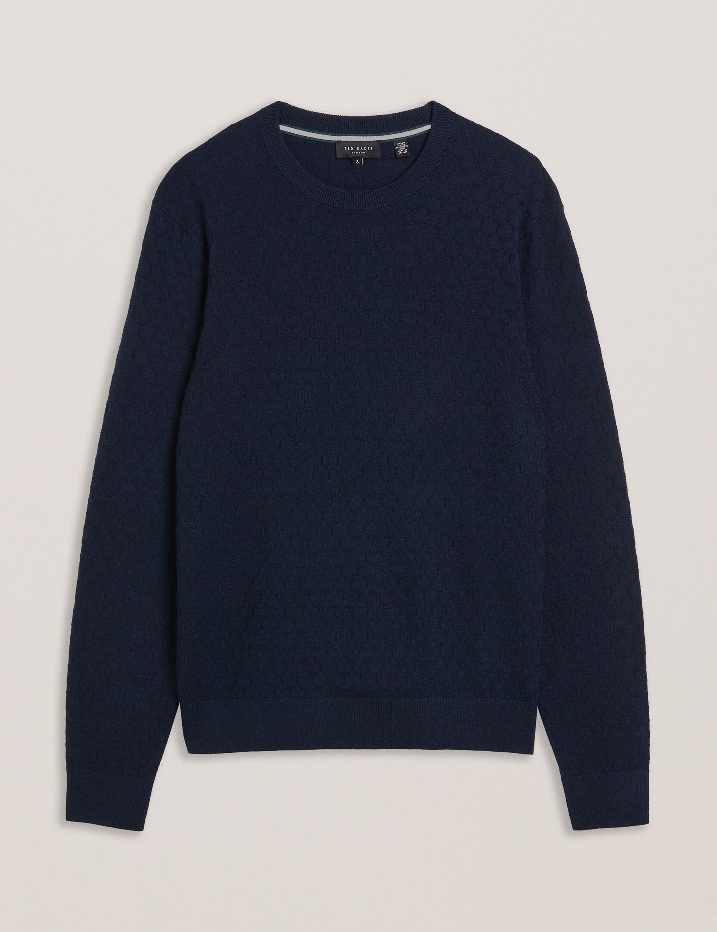 Ted Baker LOUNG - Textured T Knit Crew Neck Jumper