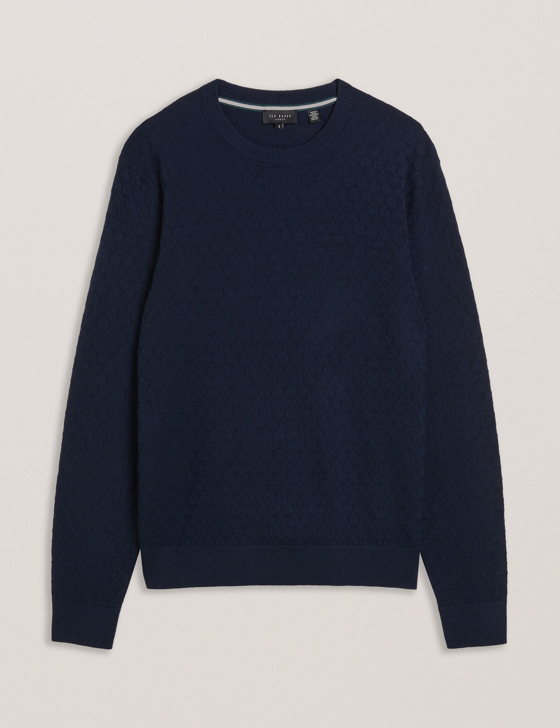 Ted Baker LOUNG - Textured T Knit Crew Neck Jumper