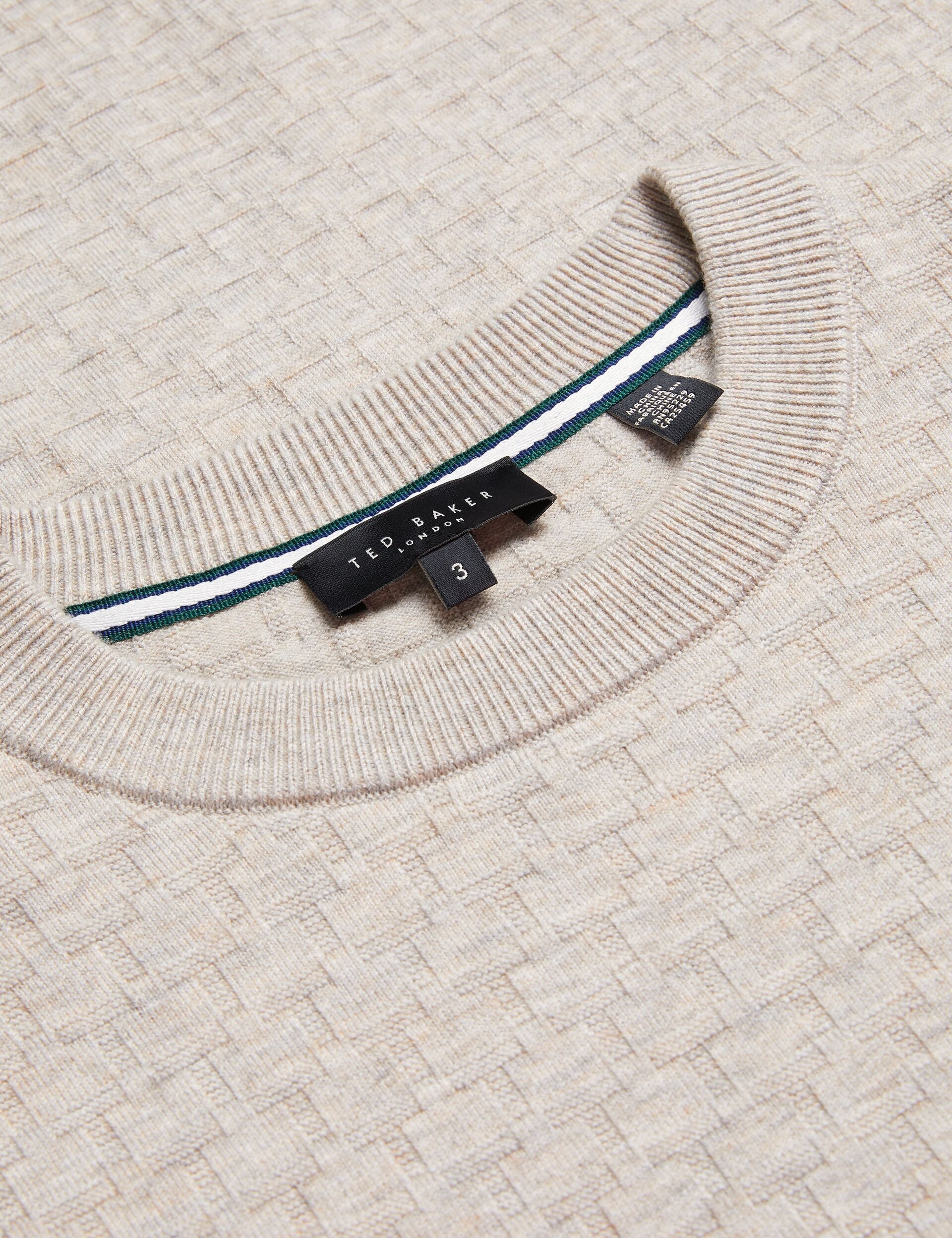 Ted Baker LOUNG - Textured T Knit Crew Neck Jumper