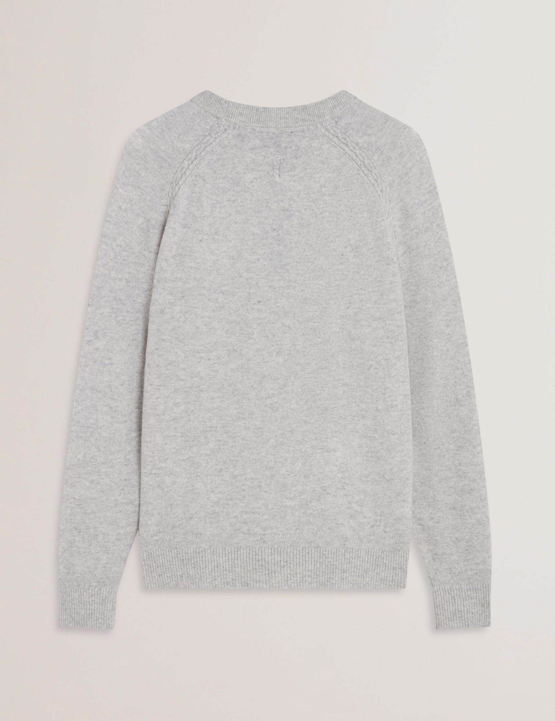 Ted Baker GLANT - Cashmere Cable Detail Crew Neck Jumper