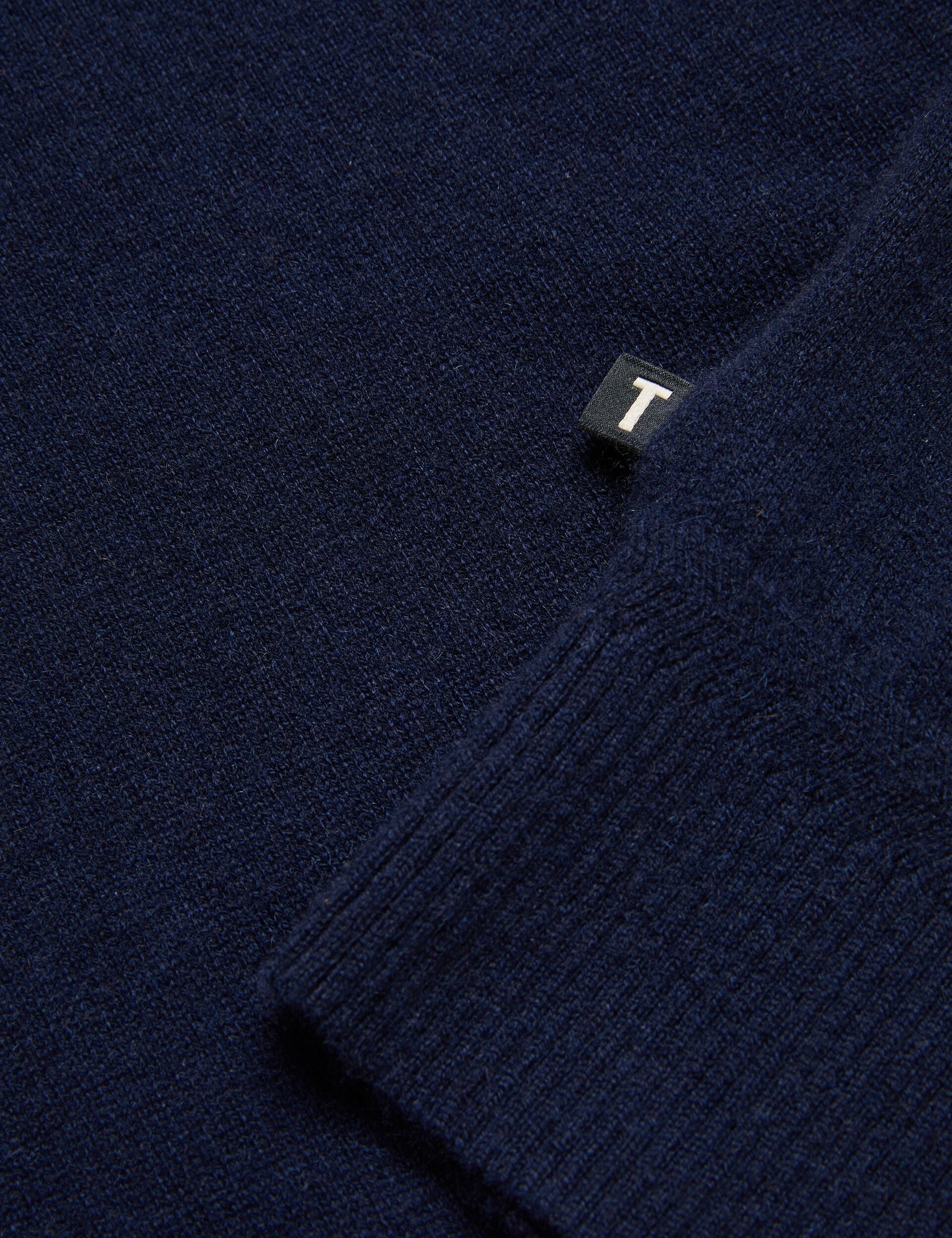 Ted Baker GLANT - Cashmere Cable Detail Crew Neck Jumper