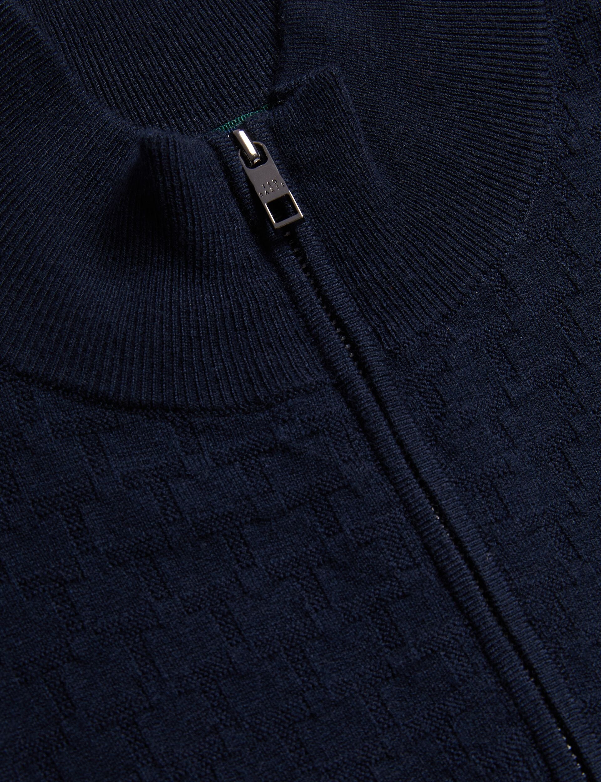 Ted Baker KURNLE - T Knit Half Zip Funnel Neck Jumper
